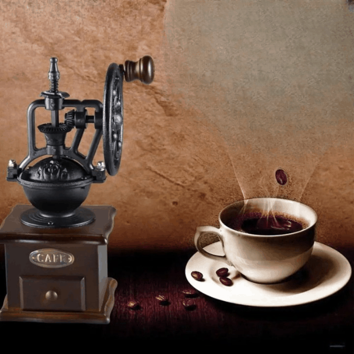 Moedor Café Vintage - Transforme Cada Grão Em Uma Memória Agradável