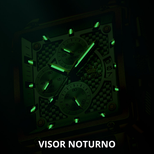 Relógio Olevs de Luxo - Edição Limitada + Pulseira de Brinde