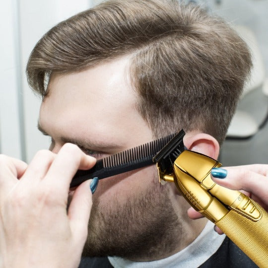 Aparador Gold Elétrico Sem Fio™ Para corte de cabelo e barba