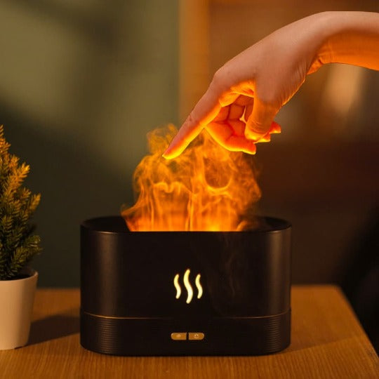 Flame Fire™ Umidificador e Aromatizador Ultrasônico